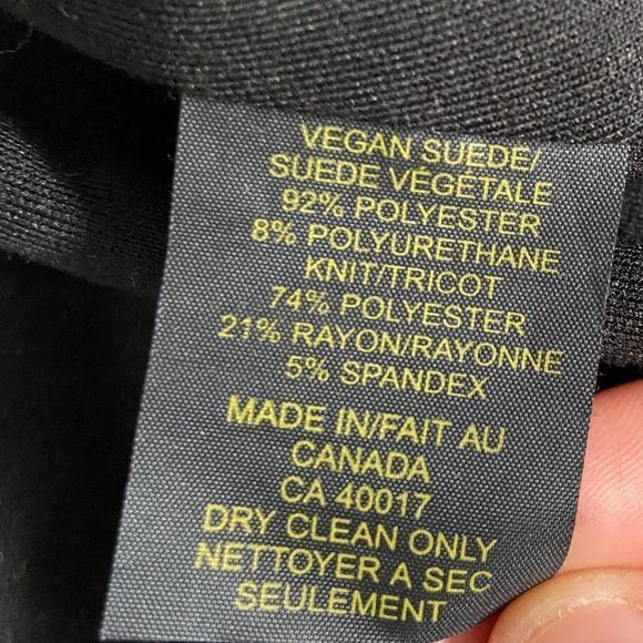 PERIPHERY Vegan Suede Black Jacket‎ - Picture 11 of 14